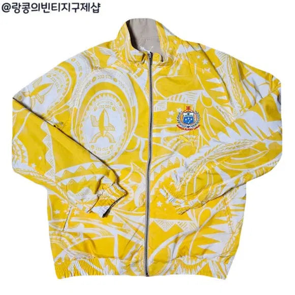 [BUNJANG] Puma Samoa Rugby Union Reversible Windbreaker Jacket / 푸마 올드스쿨 빈티지 사모아 럭비 유니온 양면 바람막이 자켓