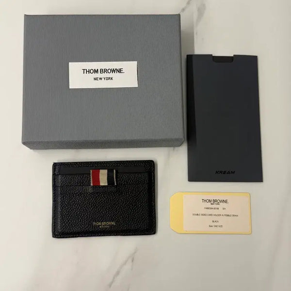 [BUNJANG] Thom Browne Card Wallet Full Set / 톰브라운 카드지갑 풀구성 급처
