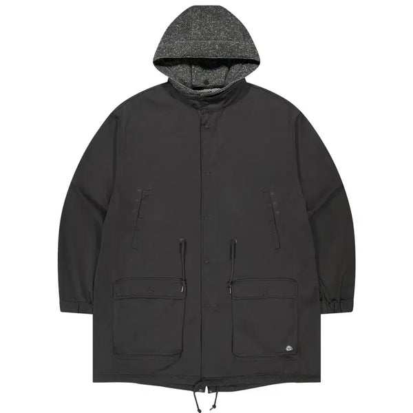 [BUNJANG] Coyseio Washed Military Jacket Mud Charcoal / coyseio 코이세이오 워시드 밀리터리자켓 머드차콜