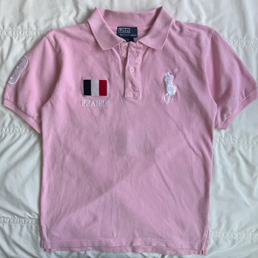 [BUNJANG] Polo Big Pony Chief Keeper France Pink Jacket / (유일매물) 폴로 빅포니 치프키프 프랑스 핑크