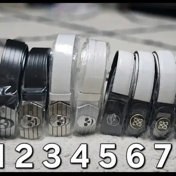 [BUNJANG] Titleist/G/fore/Malbon Amazing Creek Golf Belt / 타이틀리스트/지포어 /말본 어메이징크리 골프 벨트
