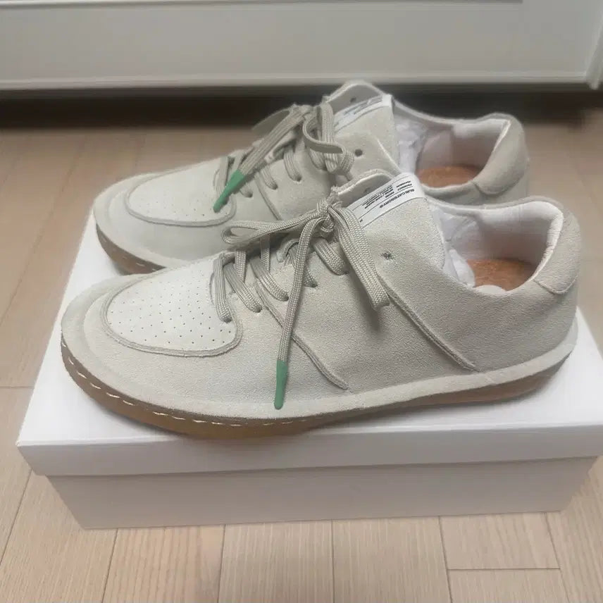 [BUNJANG] Lostgarden SUB Suede Sneakers Light Grey / 로스트가든 sub 라이트그레이