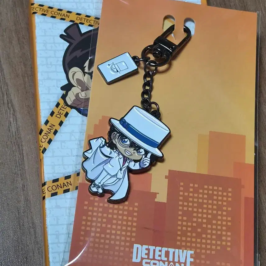 [BUNJANG] Detective Conan Kid the Phantom Thief Metal Keyring / cgv 명탐정코난 메탈키링 괴도키드