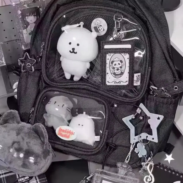 [BUNJANG] Ita Bag Backpack Black / 이타백 백팩 검정 오타쿠 가방 싸게 처분합니다!!