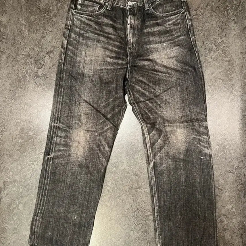 [BUNJANG] Neighborhood Dp Basic Washed Black Medium / 네이버후드 Dp Basic WashedBlack Medium