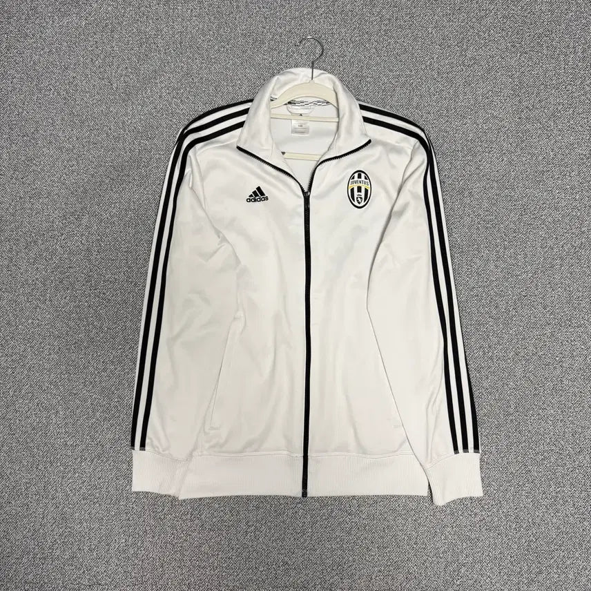 [BUNJANG] Adidas Juventus Jersey White 100 Track Top / 아디다스 유벤투스 져지 화이트 100 트랙탑