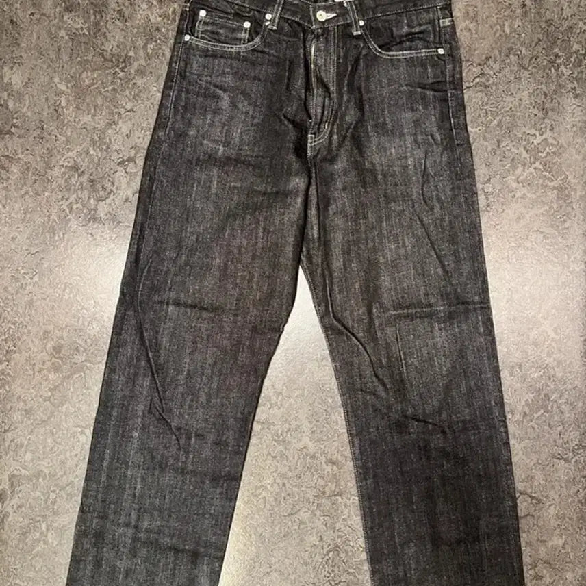 [BUNJANG] Neighborhood Dp Basic Raw Black Medium Jeans / 네이버후드 Dp Basic Raw Black Medium