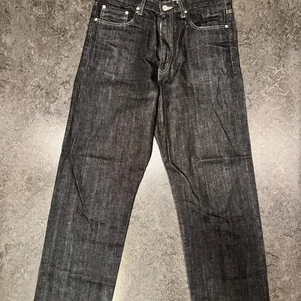 [BUNJANG] Neighborhood Dp Basic Raw Black Medium Jeans / 네이버후드 Dp Basic Raw Black Medium