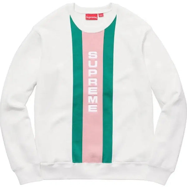 [BUNJANG] Supreme 17ss Vertical Logo Crewneck White / [새상품, 정품] 희귀매물 슈프림 17ss 버티컬 로고 크루넥 화이트
