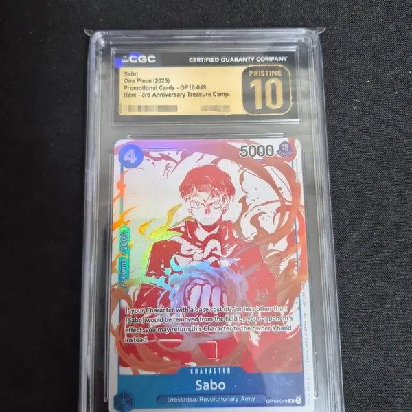 [BUNJANG] One Piece Sabo Promo CGC Pristine 10 / 북미)사보 프로모 프리스틴10