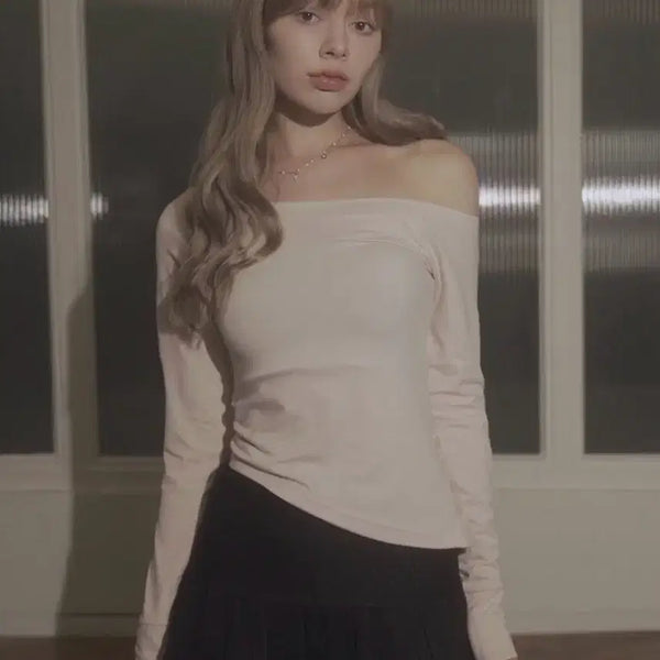 [BUNJANG] Belliar One-Shoulder Button T-Shirt / (새상품)벨리아르 원숄더 버튼티 판매
