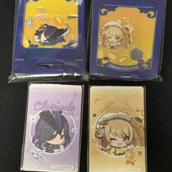 [BUNJANG] Genshin Impact Clorinde & Navia Shaker & Photocard Bundle / 원신 박맛젤 클로린드, 나비아 쉐이커, 포카 일괄