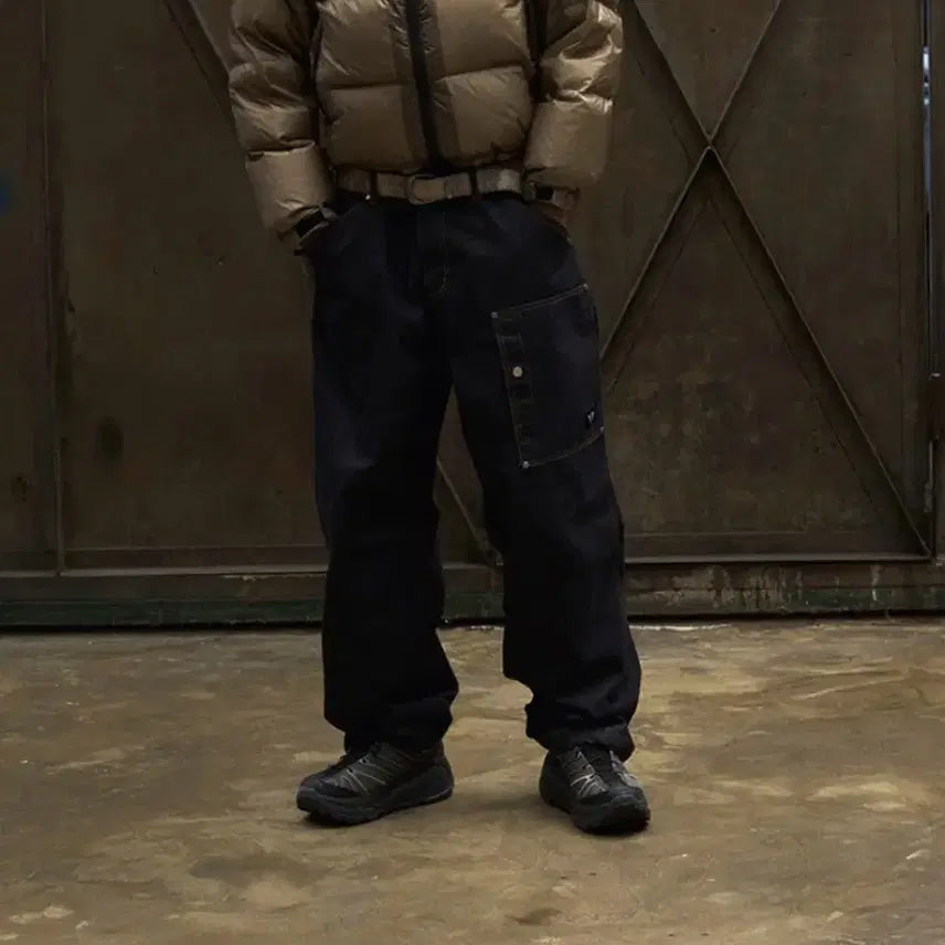 [BUNJANG] YUP NONFADE Worker Denim Pants / 유프 NONFADE Worker Denim Pants 데님 팬츠 L