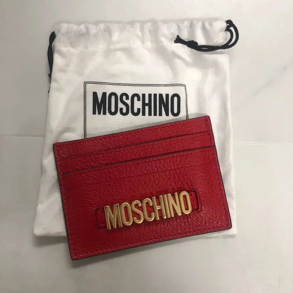 [BUNJANG] Moschino Women's Card Holder / 풀박스 모스키노 MOSCHINO 여성 카드 지갑