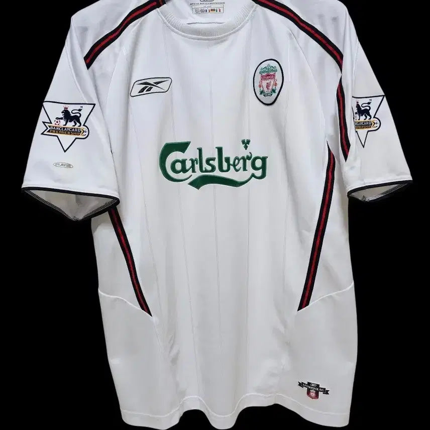 [BUNJANG] Liverpool 2003-2004 Away Jersey - Gerrard (Size M) / 03-04 리버풀 유니폼 어웨이 제라드 마킹