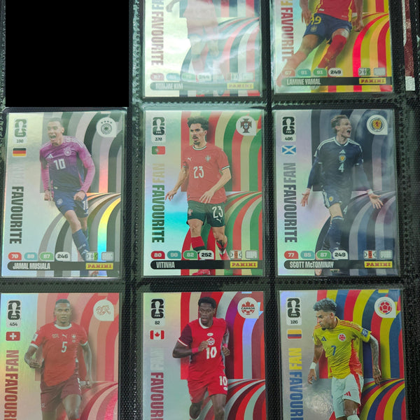 [BUNJANG] Panini World Cup Fan Favourite Card Bundle Set (25 Cards) / [일괄판매] 파니니 월드컵 FF 25장 팔아요