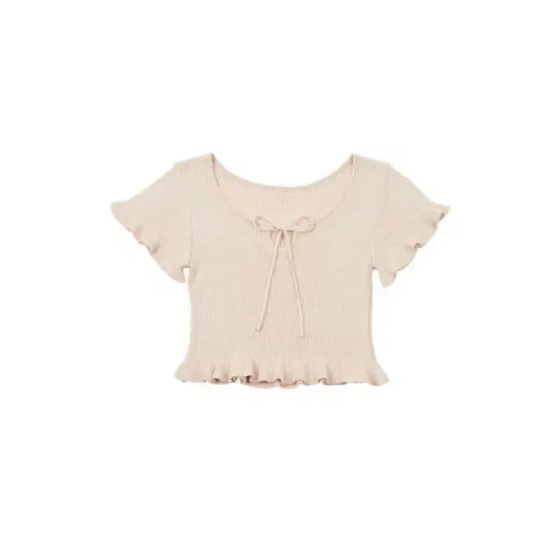 [BUNJANG] Lazybee Margaret Knit Beige / 레이지샵 마가렛 니트 베이지