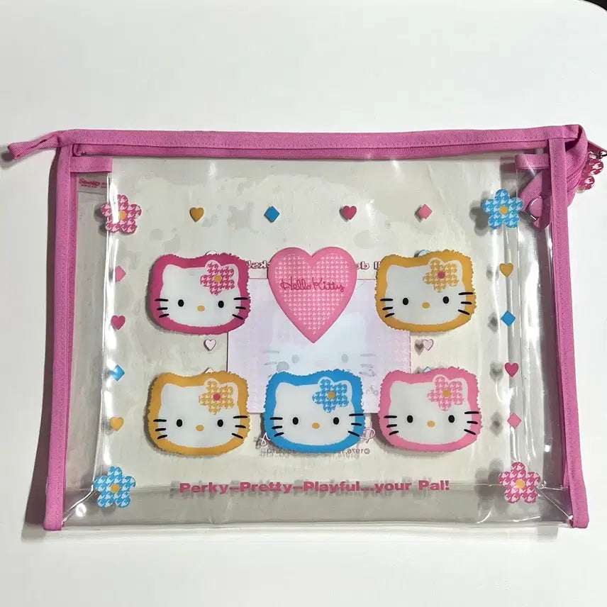 [BUNJANG] Vintage Kitty Kaohana Pouch / 주말할인) 고전 키티 카오하나 파우치