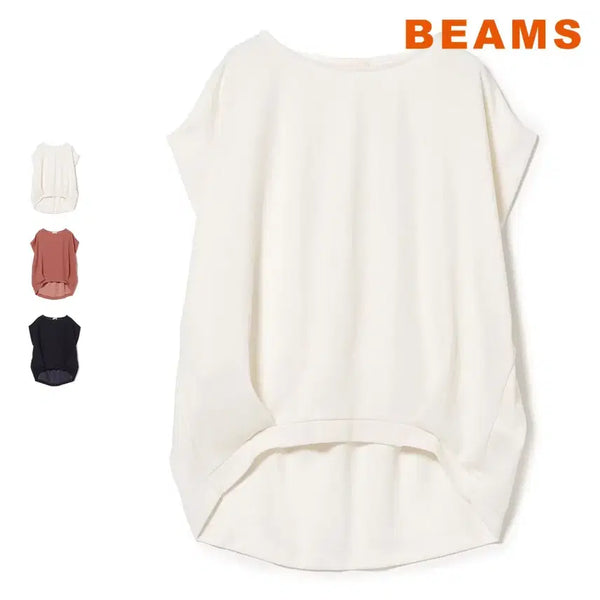 [BUNJANG] BEAMS Heart Back Balloon Pullover Top / 빔즈 하트 백 벌룬 풀오버 상의