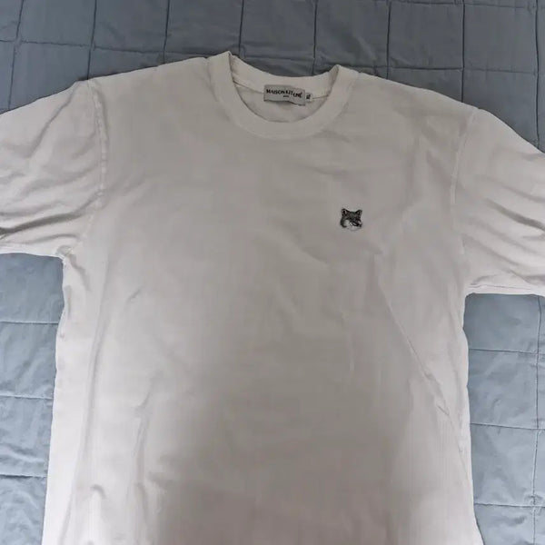 [BUNJANG] Maison Kitsuné White T-Shirt / 메종키츠네 화이트 반팔
