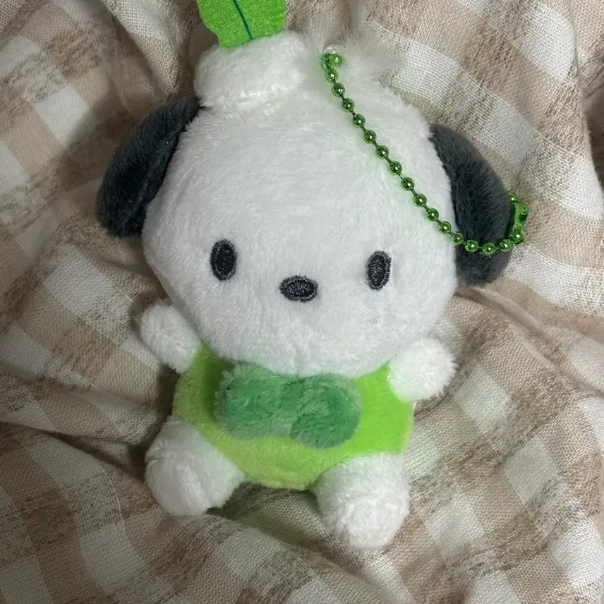 [BUNJANG] Pochacco Plush Keychain / 포챠코 인형 키링