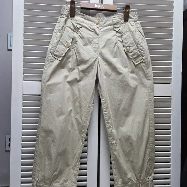 [BUNJANG] Son Jung Wan Summer Cotton Pants / 손정완 여름 면 바지