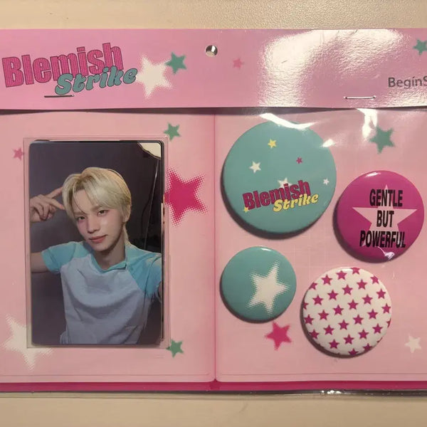 [BUNJANG] TWS Jeongsaemool Lucky Draw Photocard + Badge Set / 투어스 정샘물 특전 포카+뱃지