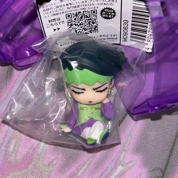 [BUNJANG] JoJo's Bizarre Adventure Rohan Kishibe & Koichi Hirose Shoulder Mount Gacha Figures Bundle Set / 죠죠 어깨쿵 가챠 로한 코이치 일괄