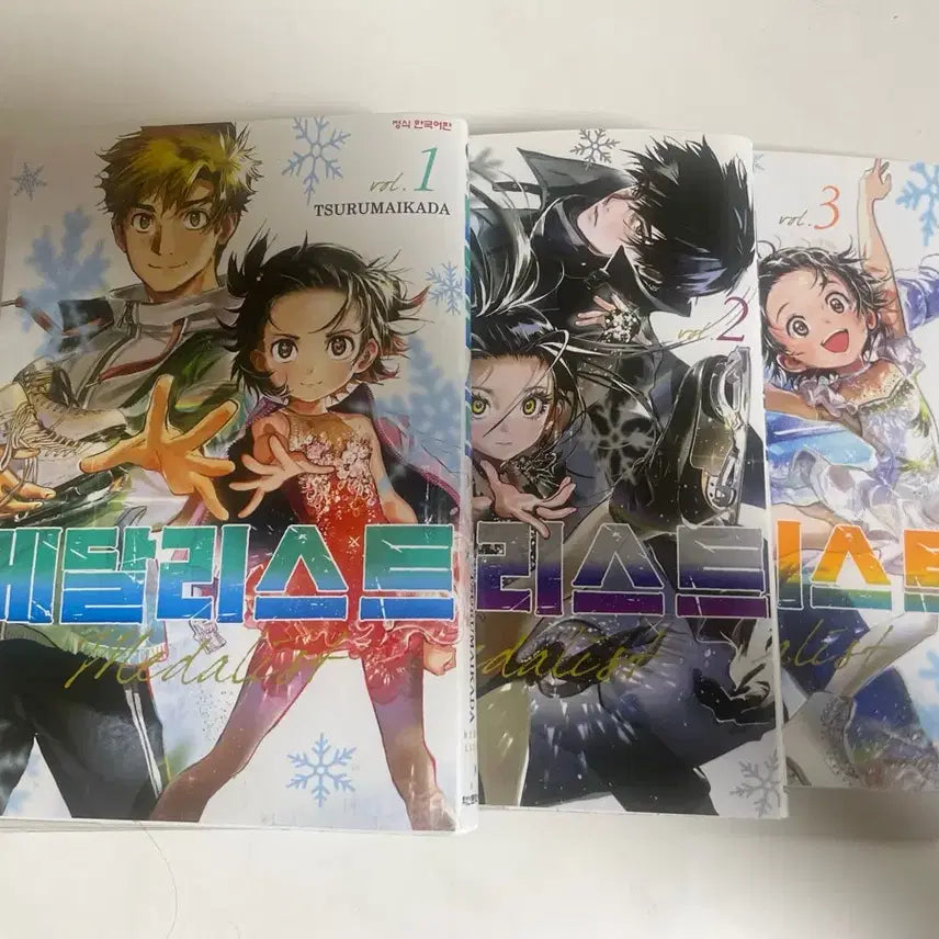 [BUNJANG] Medalist Comic Book Set Volumes 1-3 / 급전)))메달리스트 만화책 1,2,3권 세트