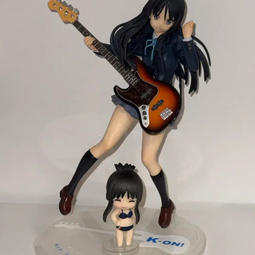 [BUNJANG] Alter Mio Akiyama School Uniform Figure Bundle Set (K-On!) / 케이온 아키야마 미오 알터 교복 피규어 푸치넨도 일괄