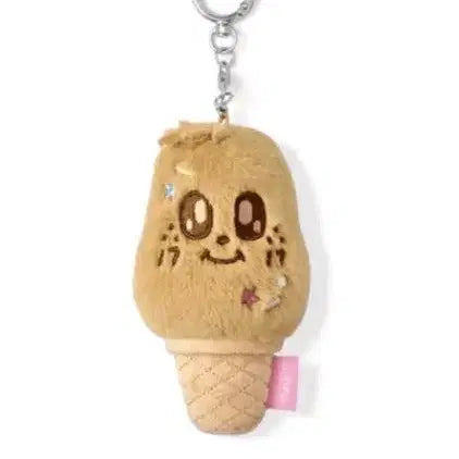 [BUNJANG] Mini-tin Ice Cream Keyring Kimja / 미니틴 아이스크림 키링 킴자