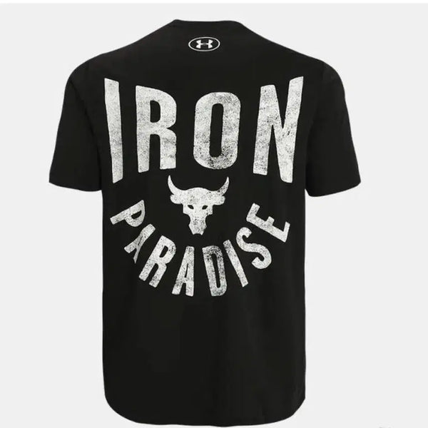 [BUNJANG] Under Armour Project Rock Iron Paradise T-Shirt XXL / 언더아머 프로젝트 락 아이언 파라다이스 반팔 XXL 2XL