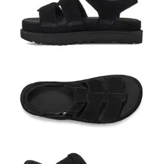 [BUNJANG] UGG Goldenstar Strap Platform Sandals Driftwood Size 240 / UGG  240 어그 골든스타 스트랩 드리프트우드