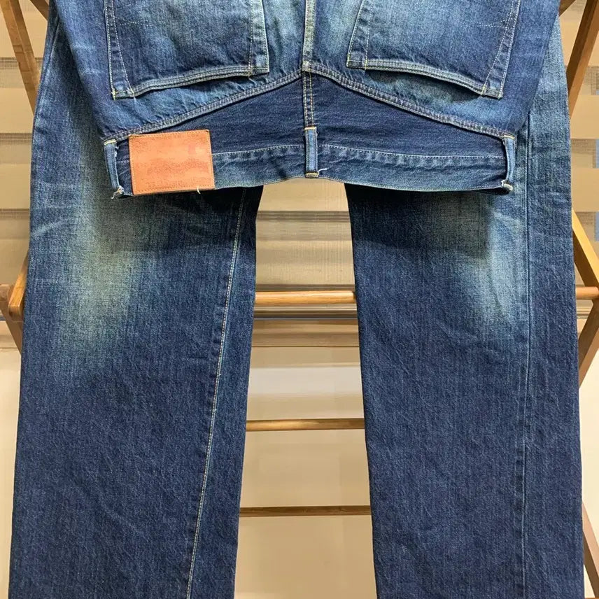 [BUNJANG] Dasan D1857U Washed Selvedge Denim Jeans / 다치산 D1857U 워싱 셀비지 데님