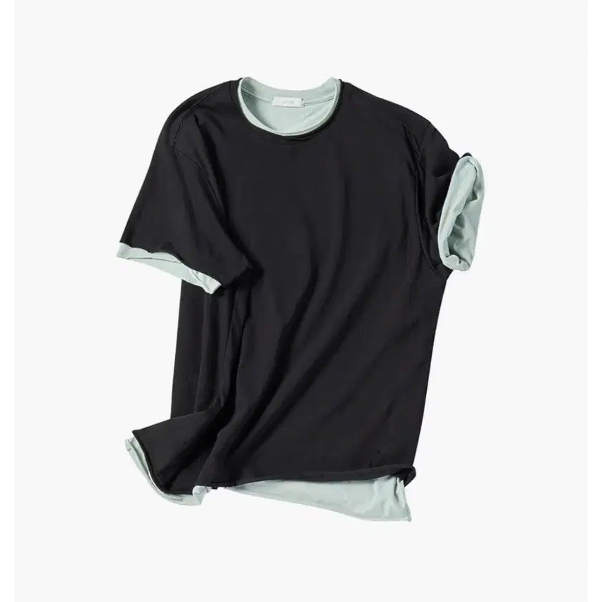 [BUNJANG] M Layered Cut-off T-shirt / [M] yiyae 레이어드 컷오프 티셔츠