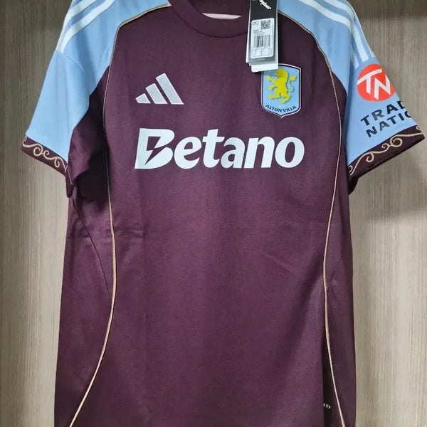 [BUNJANG] Adidas Aston Villa 2025-2026 Home Jersey - Men's Medium / 아디다스 25-26 아스톤빌라 홈 해외M