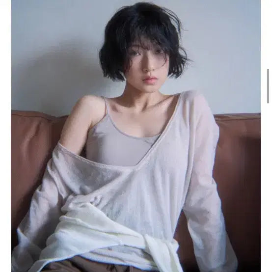 [BUNJANG] Afternoon Nudy Volume Backless Bralette / 엣프터 누디 볼륨 백리스 브라탑