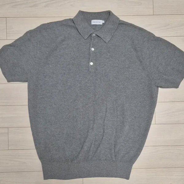 [BUNJANG] Steady Everywear Cotton Rib Collar Knit Size 2 / [2] 스테디에브리웨어 코튼 립 카라 니트