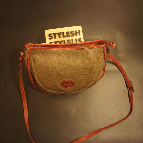 [BUNJANG] Dune & Burke Leather Crossbody Mini Bag / Q7081 남자두니앤버크가방 남성크로스백 미니백 미니가방 가죽가방빈티지가방