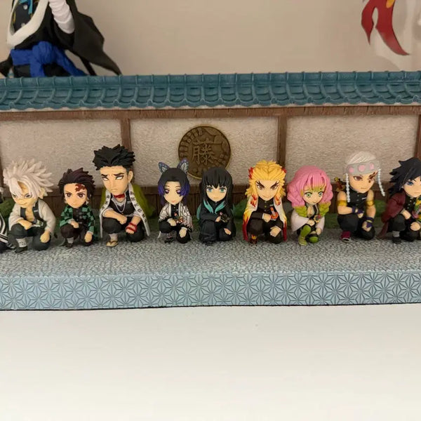 [BUNJANG] Demon Slayer Ufotable Dining Diorama & World Collectable Figure Set / 귀멸의 칼날 주합회의 디오라마&월콜 세트