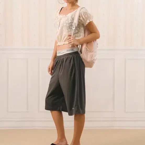 [BUNJANG] 3Times Maggie Track Pants Charcoal S / [새상품] 쓰리타임즈 Maggie track pants 팬츠 차콜 S