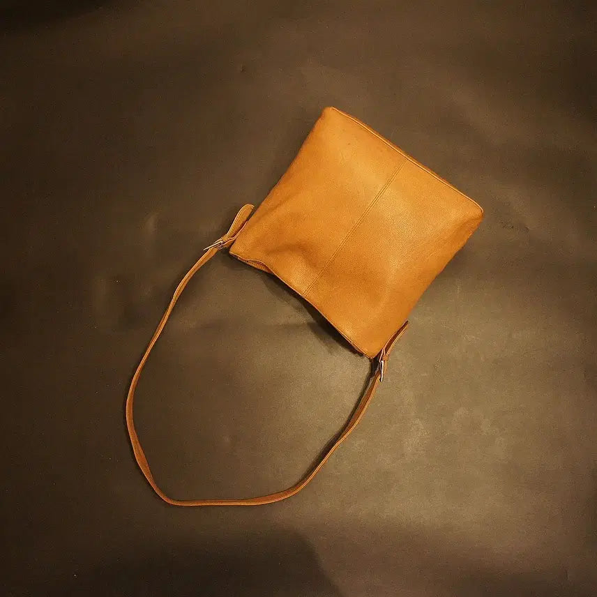 [BUNJANG] Vintage Leather Tote Bag / Q7085 토트가방 토트백 가죽백 가죽가방 빈티지가방 남성가방 남자백
