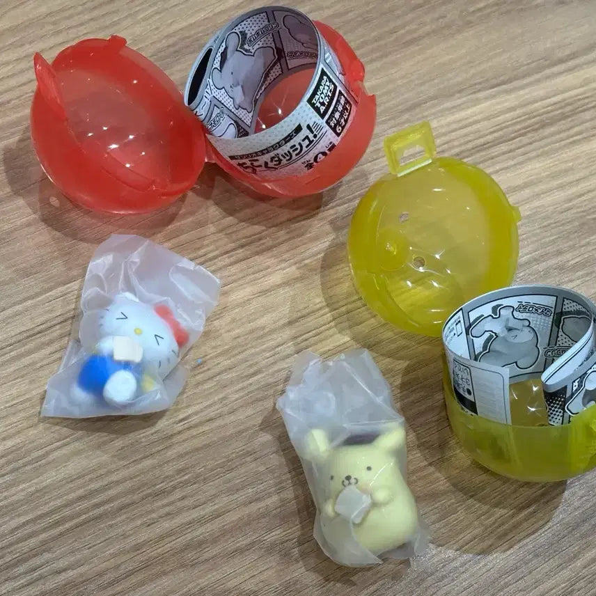 [BUNJANG] Sanrio "Late Again" Gacha Bundle (PomPomPurin, Kitty, Cinnamoroll) / 산리오 지각이야 가챠 일괄 (폼폼푸린 키티)
