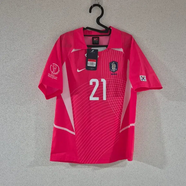 [BUNJANG] Nike South Korea National Team Park Ji-Sung 2002 World Cup Jersey / 2002월드컵 대한민국 국대 박지성유니폼 나이키반팔