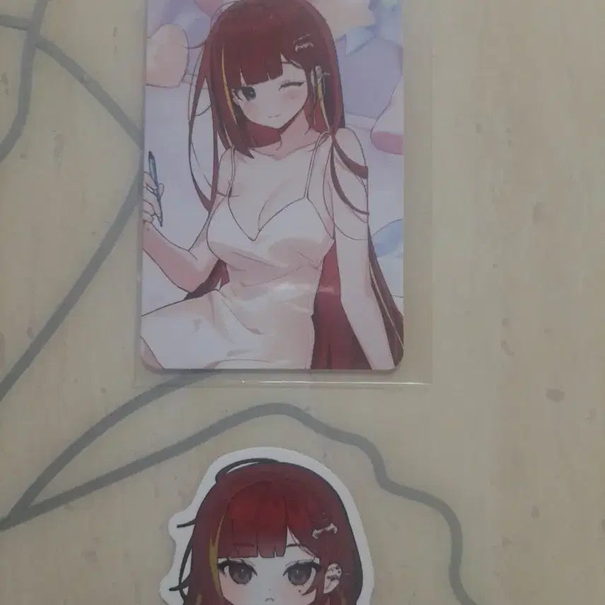 [BUNJANG] Stellive Riz Photocard & Sticker Set / 스텔라이브 리제 포토카드&스티커