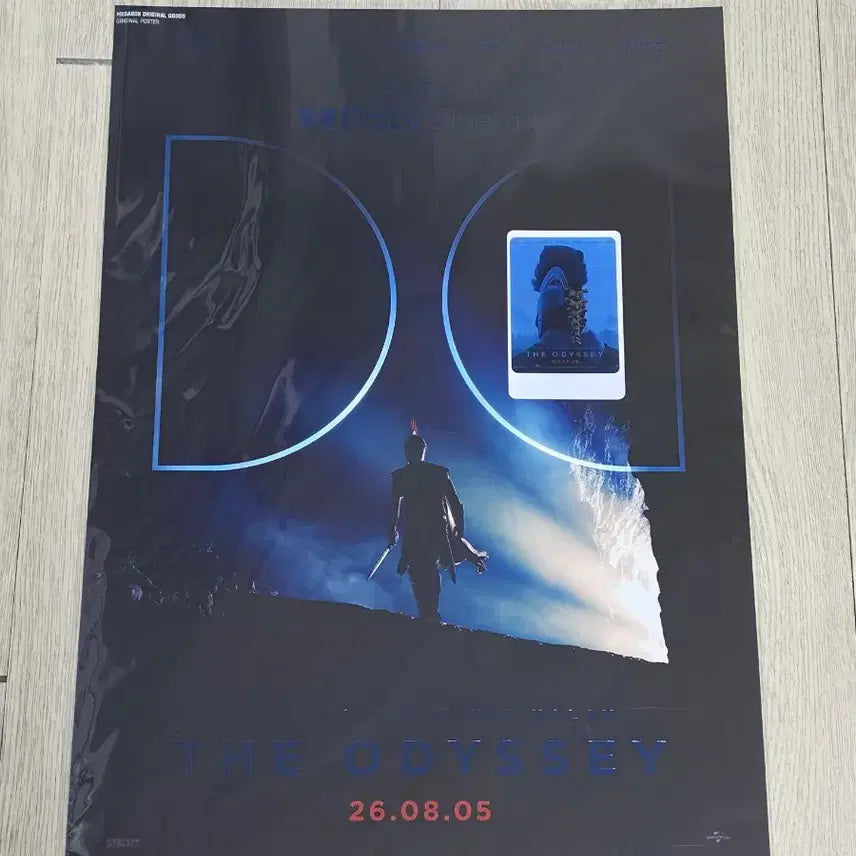 [BUNJANG] Megabox Dolby Cinema Odyssey Original Poster & CGV Photo Ticket Set / 메가박스 돌비 시네마 한정 오디세이 오리지널 포스터 cgv 포토 티켓 카드 일괄