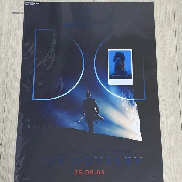 [BUNJANG] Megabox Dolby Cinema Odyssey Original Poster & CGV Photo Ticket Set / 메가박스 돌비 시네마 한정 오디세이 오리지널 포스터 cgv 포토 티켓 카드 일괄