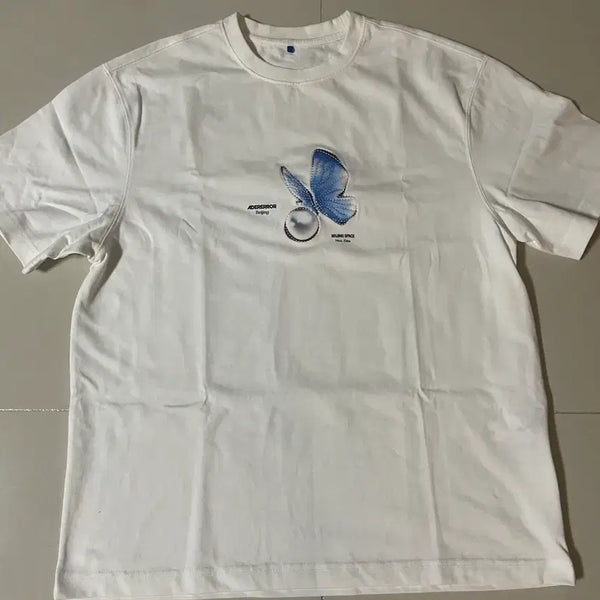 [BUNJANG] Ader Error Beijing Space Short-Sleeve T-shirt / 아더에러 베이징 스페이스 반팔티셔츠