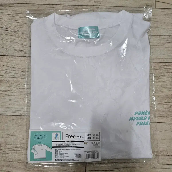 [BUNJANG] Pokemon Center Long Sleeve T-Shirt Pokemon Friends / 포켓몬센터 긴팔 티셔츠 구불구불 포켓몬 친구들 (갸라도스의 폭포오르기)