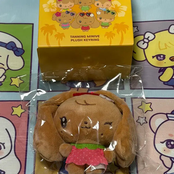 [BUNJANG] IVE Minive Pop-Up Tanning Random Keyring Cherry / 아이브 미니브 팝업 태닝 랜덤 키링 체리